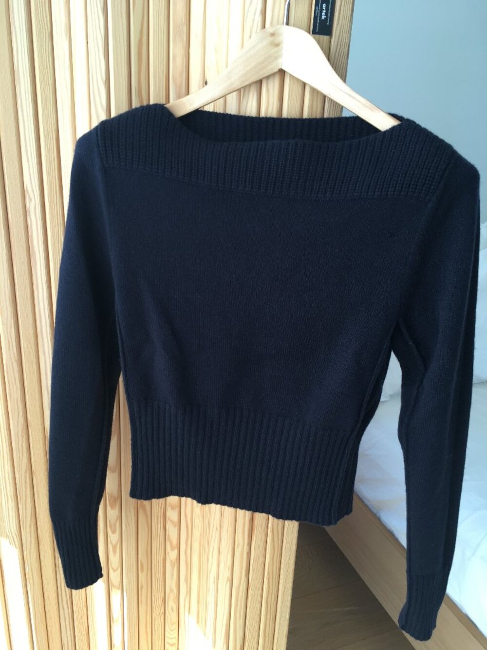 Chloe cashmere navy blue sweater